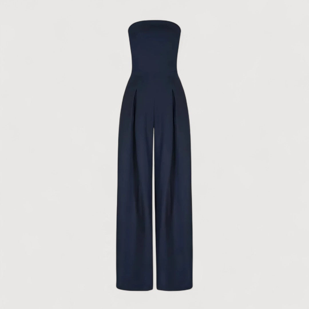 Emely™ | Elegant axellös byxdress