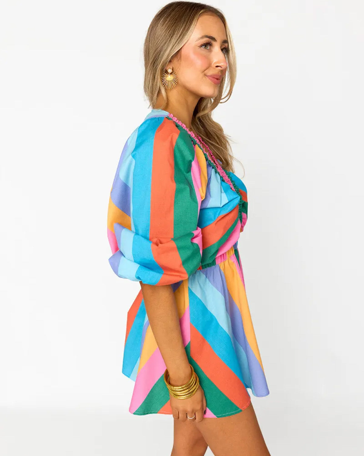 Denise™ | Trendig oversize romper med puffärmar
