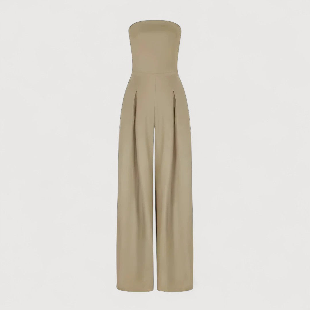 Emely™ | Elegant axellös byxdress