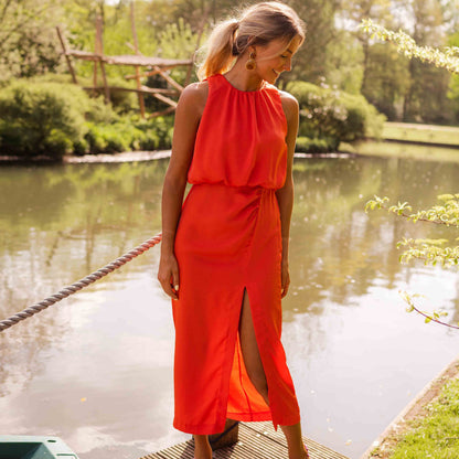Lydia™ | Elegant midiklänning