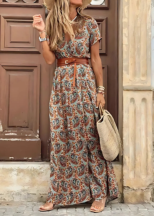 Mayra™ | Elegant boho maxiklänning